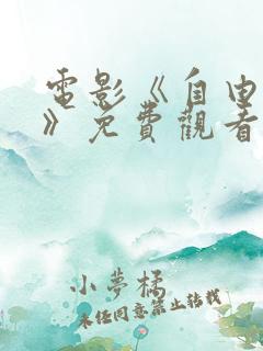 电影《自由小姐》免费观看