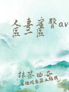 人妻蜜臀av一区二区