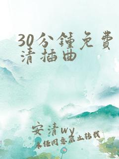 30分钟免费高清插曲