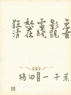 狂怒电影免费高清在线观看