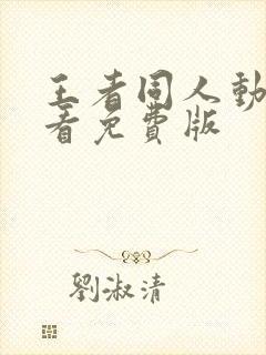 王者同人动画观看免费版