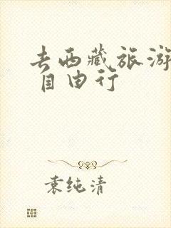 去西藏旅游攻略 自由行