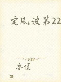 定风波第22集