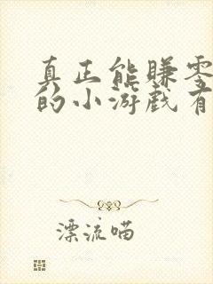 真正能赚零花钱的小游戏有哪些 真正能赚零花钱的小游戏有哪些