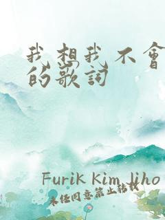 我想我不会爱你的歌词