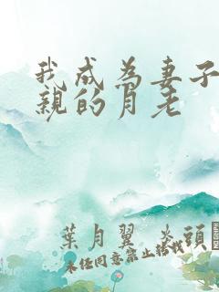 我成为妻子和父亲的月老