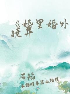 《婚里婚外》叶晓井