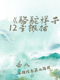 《骆驼祥子》第12章概括