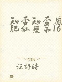 知否知否应是绿肥红瘦第16集