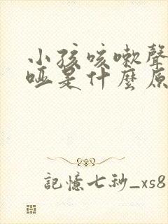小孩咳嗽声音嘶哑是什么原因