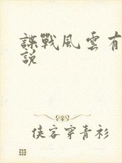 谍战风云有声小说