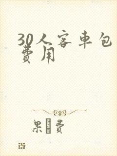 30人客车包车费用