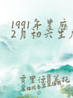 1991年农历2月初六生辰八字
