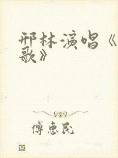 邢林演唱《好汉歌》