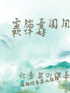 电脑看图用什么软件好