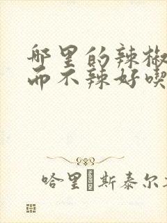 哪里的辣椒面香而不辣好吃