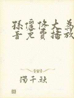 孙俪佟大为玉观音免费播放