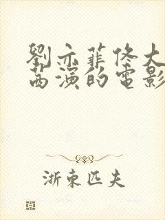 刘亦菲佟大为万茜演的电影