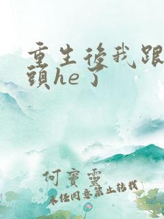 重生后我跟死对头he了