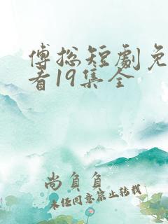 傅总短剧免费观看19集全