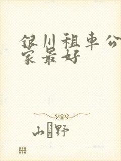 银川租车公司哪家最好
