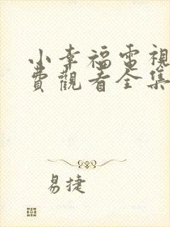 小幸福电视剧免费观看全集