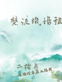 双流机场租车