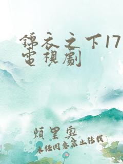 锦衣之下17集电视剧