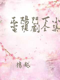 正阳门下小女人电视剧全集免费观看 正阳门下小女人电视剧全集免费观看