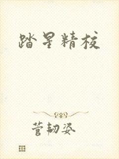 踏星精校 踏星精校