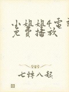 小姐姐4电视剧免费播放