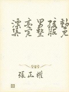 漂亮男孩动漫全集完整版免费观看