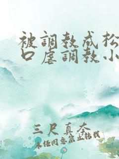 被调教成松货重口虐调教小说推荐
