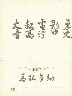 大叔电影免费观看高清中文
