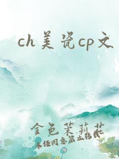 ch美瓷cp文