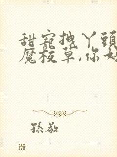甜宠拽丫头:恶魔校草,你好甜