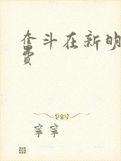 奋斗在新明朝免费