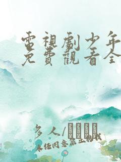 电视剧少年派1免费观看全集