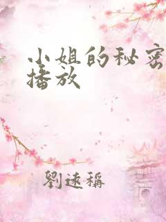 小姐的秘密在线播放 小姐的秘密在线播放