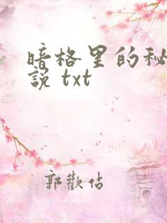 暗格里的秘密小说 txt