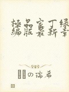 极品家丁绿帽改编版最新章节免费阅读