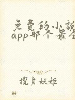 免费的小说阅读app哪个最全 免费的小说阅读app哪个最全