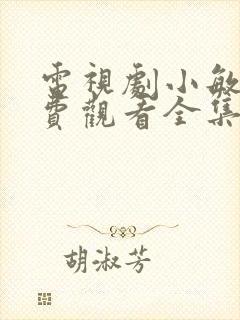 电视剧小敏家免费观看全集