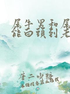 属牛男和属狗女能白头到老吗