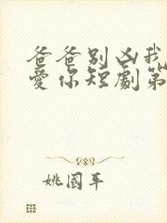 爸爸别凶我我也爱你短剧第11集