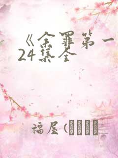 《余罪第一季》24集全