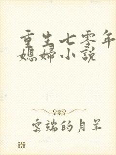 重生七零年代小媳妇小说
