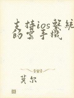 支持ios系统的云手机