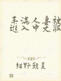 丰满人妻被猛烈进入中文版