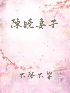 陈晓妻子